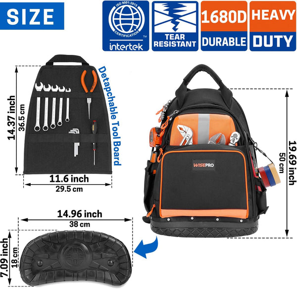 WISEPRO Tool Backpack-B