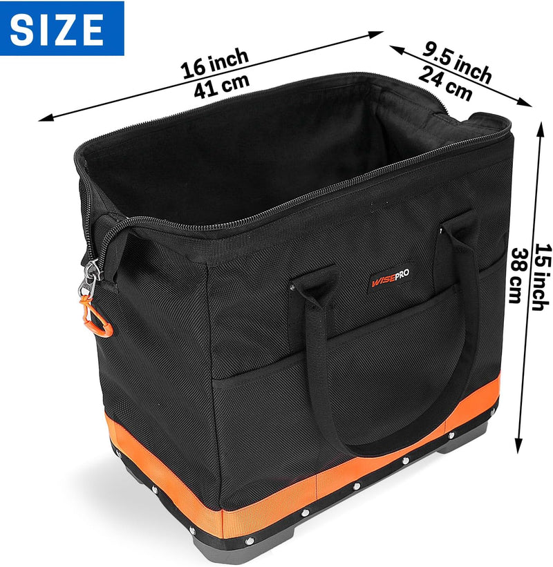02 WISEPRO Wide Mouth Tool Bag