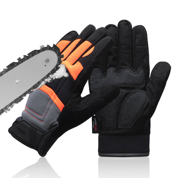 01 Leather Chainsaw Gloves